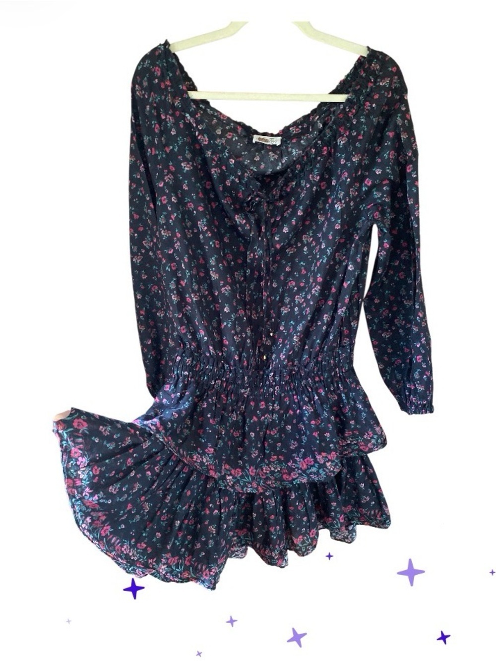 Loveshackfancy Floral Popover Dress size M pristine condition - Picture 11 of 15